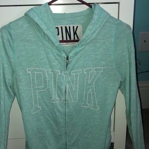 PINK Victoria’s secret zip up hoodie.